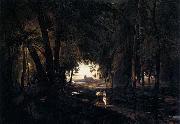Karl Blechen The Woods near Spandau oil painting on canvas